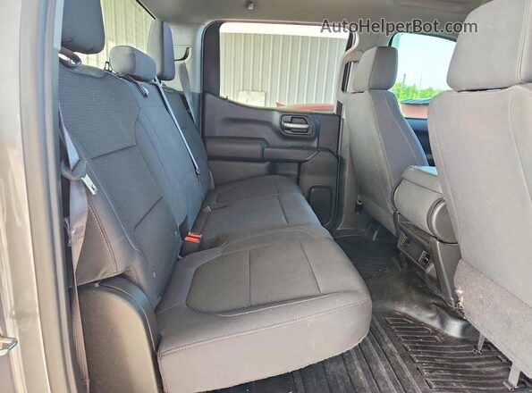 1GTP9AEK5NZ165341 2022 GMC SIERRA Gray უკანა სავარძლების ხედი