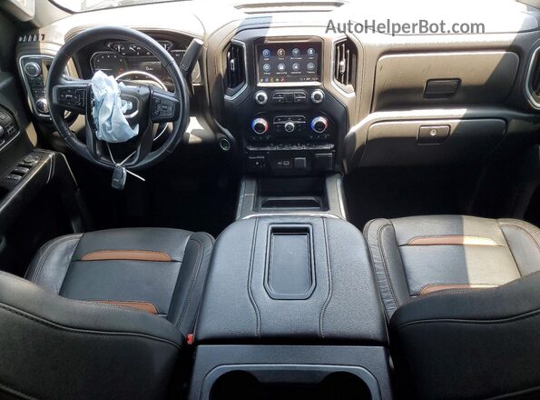 1GTP9EED1MZ445717 2021 GMC SIERRA Charcoal Առջևի վահանակի տեսք
