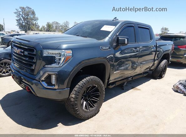 1GTP9EED4KZ177596 2019 GMC SIERRA Blue Front left