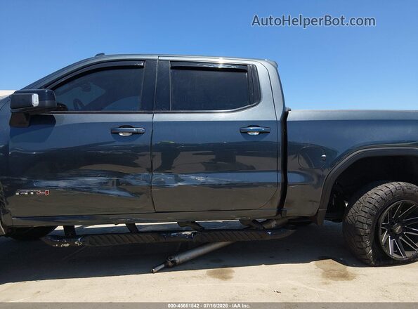 1GTP9EED4KZ177596 2019 GMC SIERRA Blue Front view