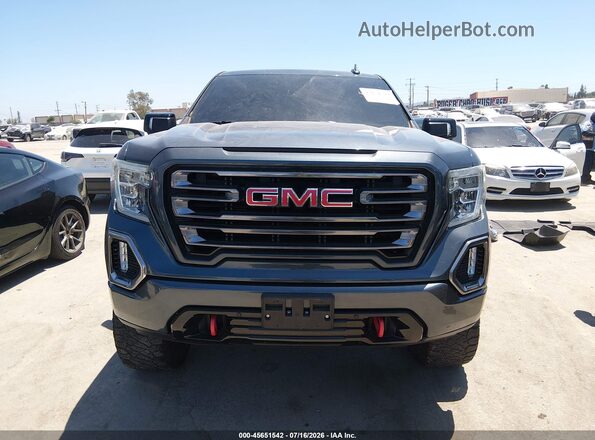 1GTP9EED4KZ177596 2019 GMC SIERRA Blue Instrument cluster view