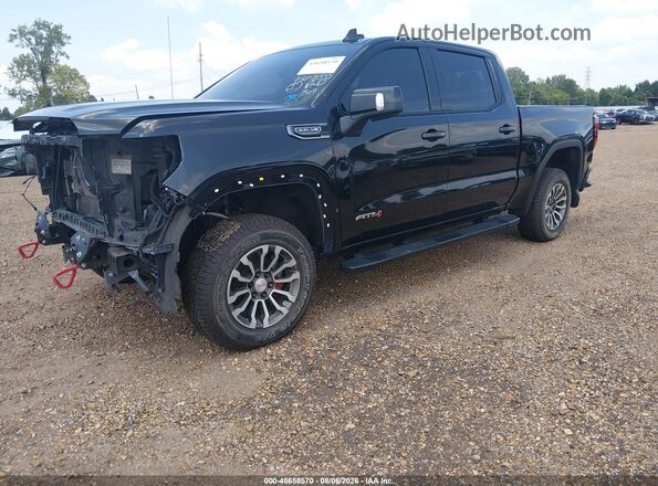 1GTP9EEDXKZ152587 2019 GMC SIERRA Черный Передняя левая четверть