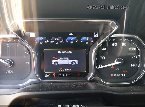 1GTP9EEDXKZ152587 2019 GMC SIERRA Черный Вид задних сидений