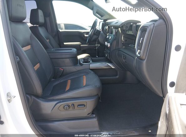 1GTP9EEL0MZ202410 2021 GMC SIERRA White წინა სალონის ხედი