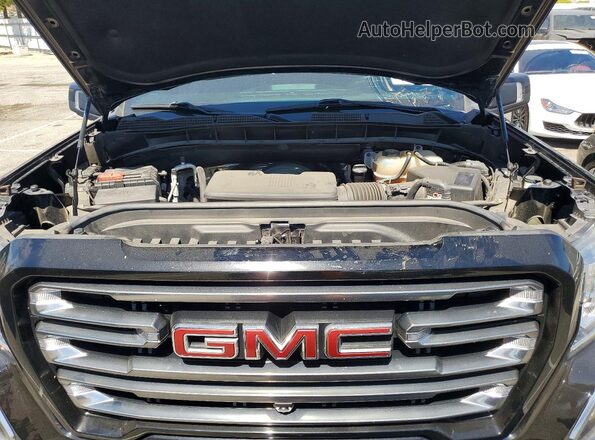1GTP9EEL0MZ227744 2021 GMC SIERRA Black Вид задньої частини салону