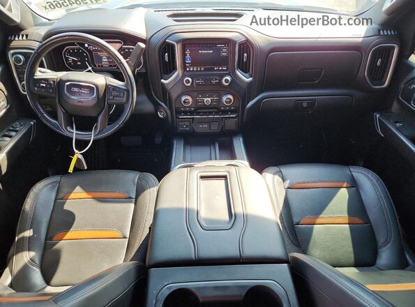 1GTP9EEL0MZ227744 2021 GMC SIERRA Black Вид панелі приладів