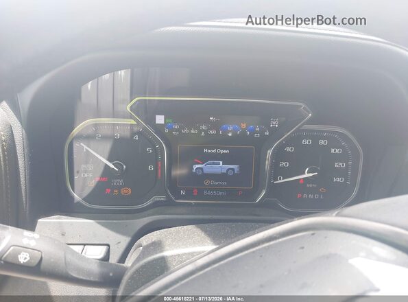 1GTP9EEL1MZ165819 2021 GMC SIERRA White Հետևի նստատեղերի տեսք