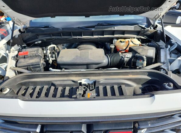 1GTP9EEL7KZ156152 2019 GMC SIERRA White Widok wnętrza z tyłu