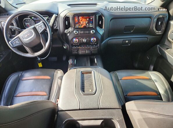 1GTP9EEL7KZ156152 2019 GMC SIERRA White Widok deski rozdzielczej
