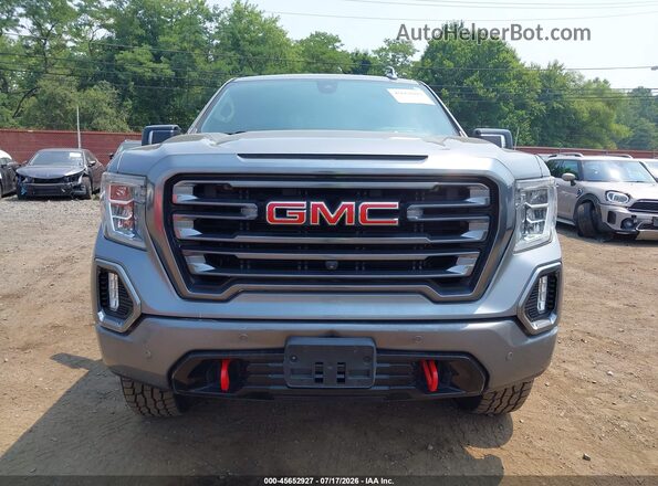 1GTP9EEL8MZ248034 2021 GMC SIERRA Gray Instrument cluster view