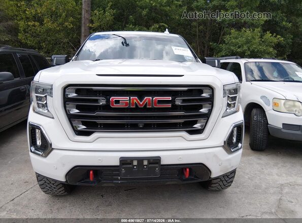 1GTP9EEL9KZ177844 2019 GMC SIERRA White Вид щитка приладів