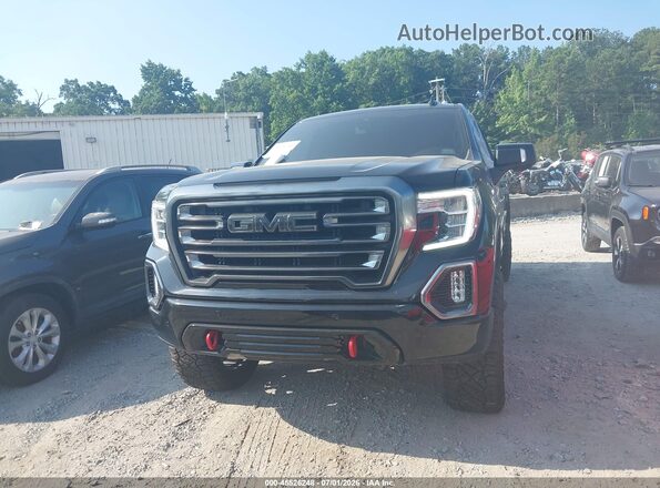 1GTP9EELXMZ304362 2021 GMC SIERRA Black Widok zestawu wskaźników