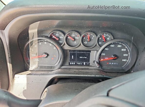 1GTPHAEK4RZ395171 2024 GMC SIERRA White Вид щитка приладів