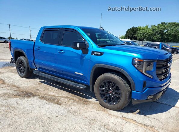1GTPHCE8XPZ266817 2023 GMC SIERRA Blue Delantero derecho