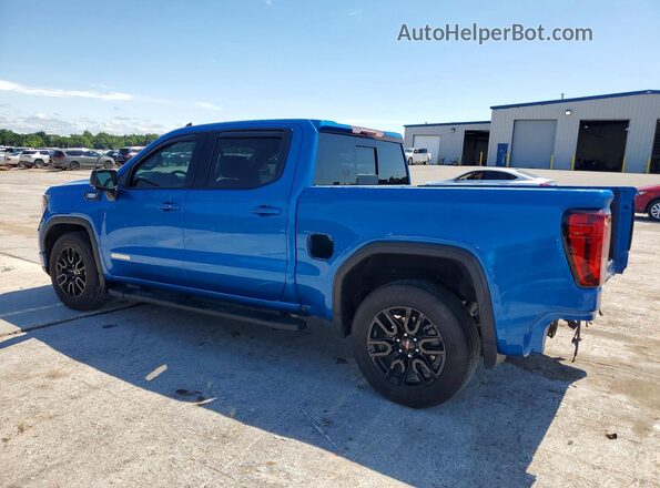 1GTPHCE8XPZ266817 2023 GMC SIERRA Blue Trasero izquierdo