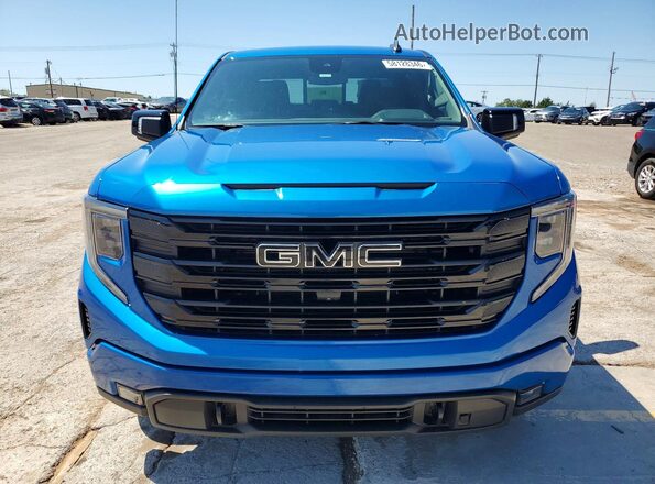 1GTPHCE8XPZ266817 2023 GMC SIERRA Blue Vista frontal