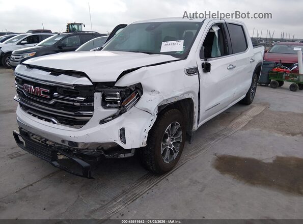 1GTPHDED0SZ225446 2025 GMC SIERRA White Vista tres cuartos delantera izquierda