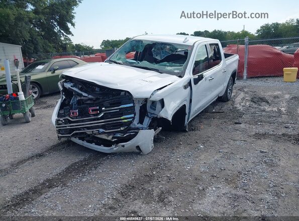 1GTPHDED0TZ343918 2026 GMC SIERRA White წინა მარცხენა ხედი სამი მეოთხედიდან