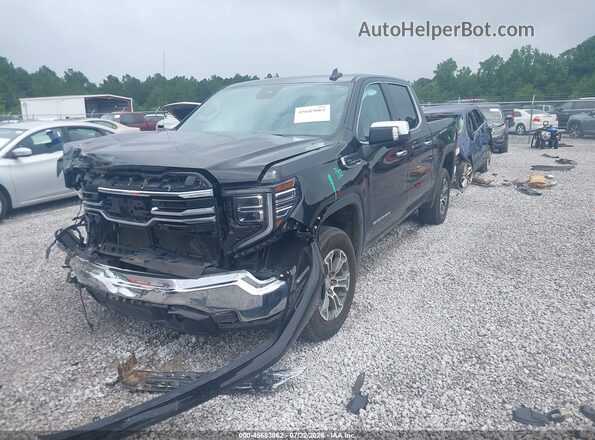 1GTPHDED7SZ123772 2025 GMC SIERRA Black Առջևի ձախ երեք քառորդ տեսարան