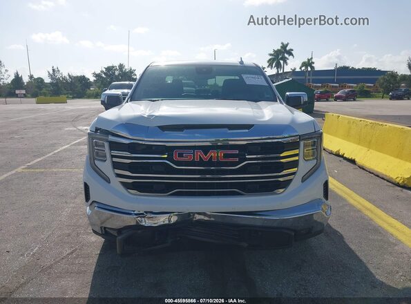 1GTPHDED8SZ243211 2025 GMC SIERRA White ხელსაწყოთა პანელის ხედი