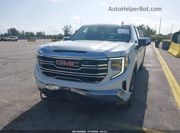 1GTPHDED8SZ243211 2025 GMC SIERRA White წინა ხედი