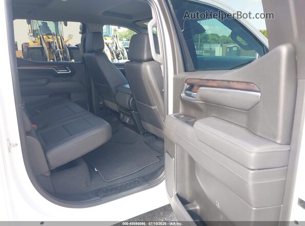 1GTPHDED8SZ243211 2025 GMC SIERRA White VIN კოდის სტიკერის ხედი