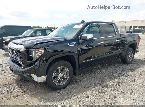 1GTPHDED9TZ344114 2026 GMC SIERRA Black Առջևի ձախ երեք քառորդ տեսարան