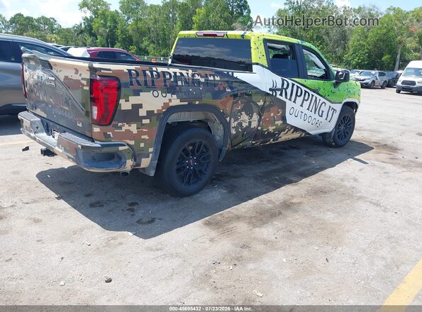 1GTPUAEK7SZ173175 2025 GMC SIERRA Green Tył prawy