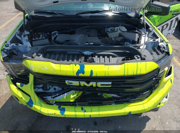 1GTPUAEK7SZ173175 2025 GMC SIERRA Green Widok z tyłu