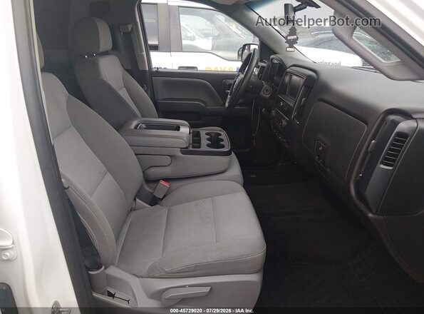 1GTR1LECXJZ369275 2018 GMC SIERRA White Widok wnętrza z przodu