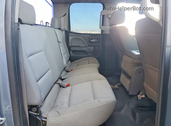 1GTR1LEH0GZ335897 2016 GMC SIERRA Gray Rear seats view