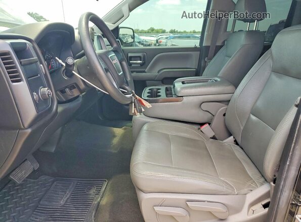 1GTR1LEH5HZ247350 2017 GMC SIERRA Black წინა სალონის ხედი