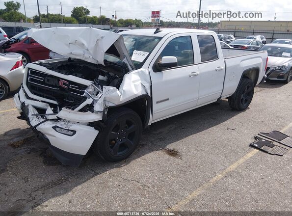 1GTR1LEH8JZ345245 2018 GMC SIERRA Белый Передняя левая четверть