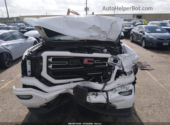 1GTR1LEH8JZ345245 2018 GMC SIERRA Белый Вид щитка приборов