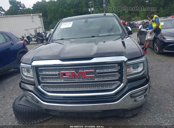1GTR1MEC1HZ204019 2017 GMC SIERRA Black Instrument cluster view