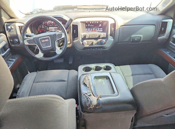 1GTR1MEC7GZ358751 2016 GMC SIERRA Silver Առջևի վահանակի տեսք