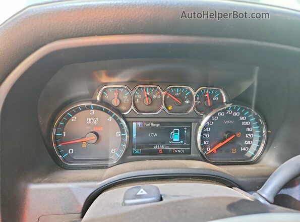 1GTR1MEC8HZ344052 2017 GMC SIERRA Gray Widok zestawu wskaźników