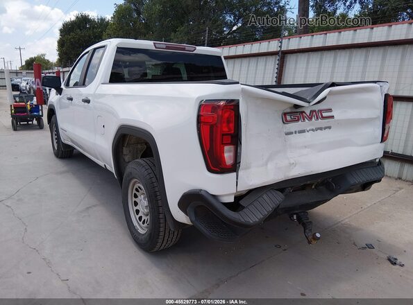 1GTR8AEF2KZ399026 2019 GMC SIERRA Белый Задняя левая четверть