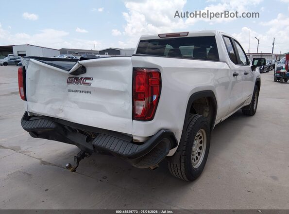 1GTR8AEF2KZ399026 2019 GMC SIERRA Белый Задняя правая четверть