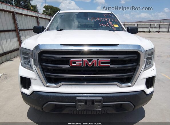 1GTR8AEF2KZ399026 2019 GMC SIERRA Белый Вид щитка приборов