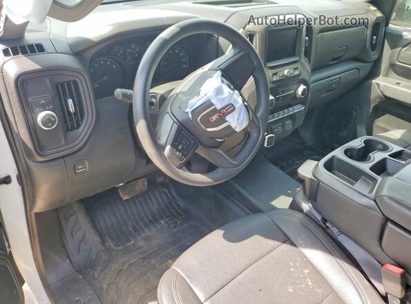 1GTR8AEH1MZ171460 2021 GMC SIERRA White Առջևի վահանակի տեսք