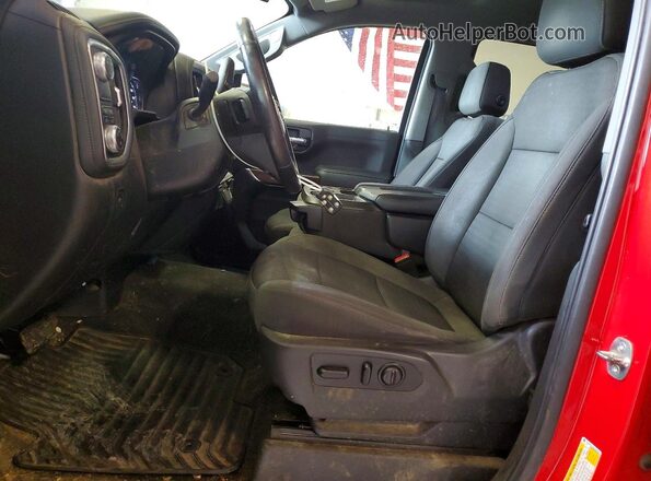 1GTR8CEK6MZ334756 2021 GMC SIERRA Красный Вид салона спереди
