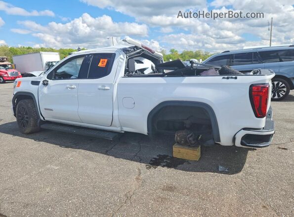 1GTR8CEKXKZ377462 2019 GMC SIERRA White Trasero izquierdo