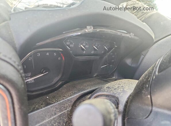 1GTR8CEKXKZ377462 2019 GMC SIERRA White Vista del cuadro de instrumentos