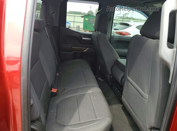 1GTR9BED2MZ146700 2021 GMC SIERRA Красный Вид задних сидений