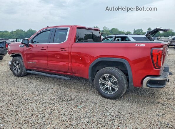 1GTR9BED2MZ146700 2021 GMC SIERRA Красный Задняя левая четверть