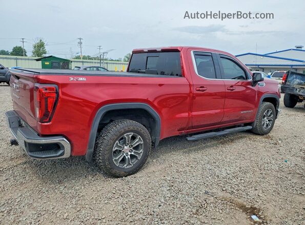 1GTR9BED2MZ146700 2021 GMC SIERRA Красный Задняя правая четверть