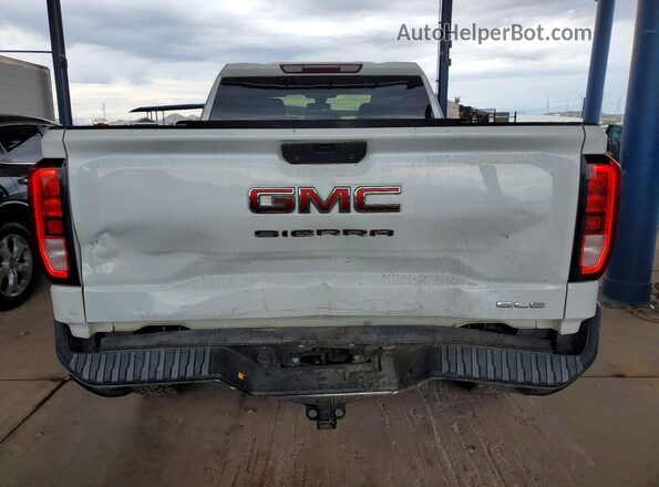 1GTR9BED5LZ295519 2020 GMC SIERRA White Вид ззаду