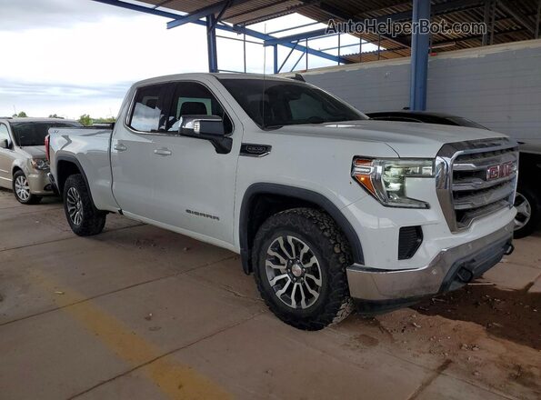 1GTR9BED5LZ295519 2020 GMC SIERRA White Передня права чверть