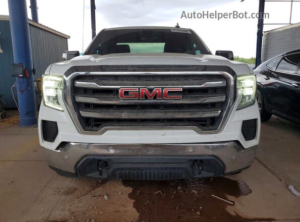 1GTR9BED5LZ295519 2020 GMC SIERRA White Вид спереду